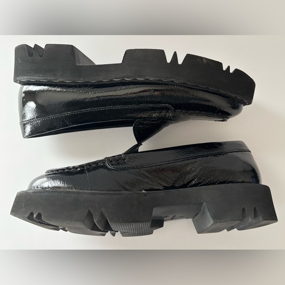 Aquatalia Haley Pantent Leather Loafers - Picture 6 of 11